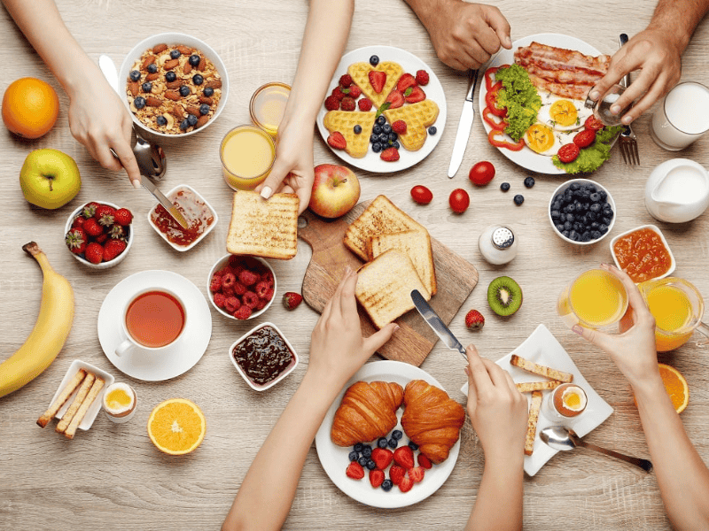 Hãy bắt đầu ngày mới với bữa sáng đầy đủ dinh dưỡng