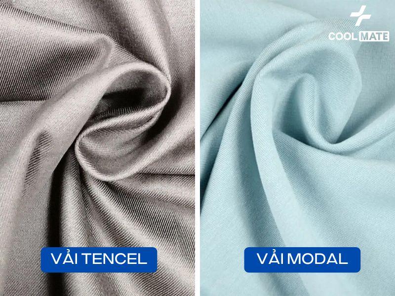 So sánh vải modal và vải tencel 
