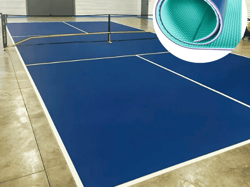  Sân Pickleball được làm từ Thảm 