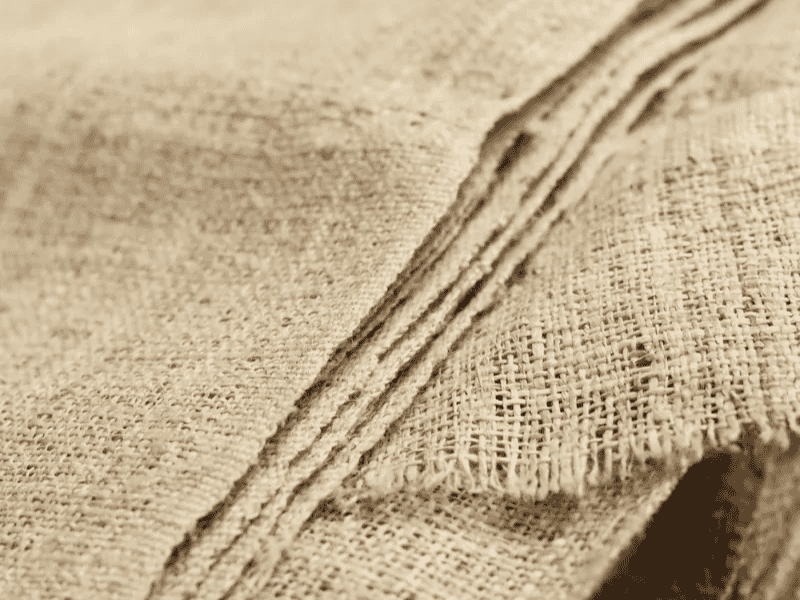 Vải cây gai dầu: bền, thoáng khí, thân thiện môi trường, nhưng độ co giãn kém và khô lâu