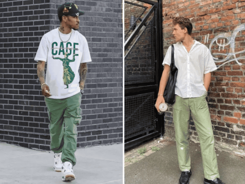 Một số lưu ý khi phối đồ với màu xanh lá pastel