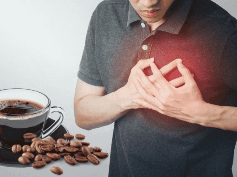 Tim đập nhanh khi uống cà phê không khoa học