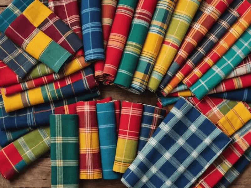Vải madras có nguồn gốc từ Ấn Độ 