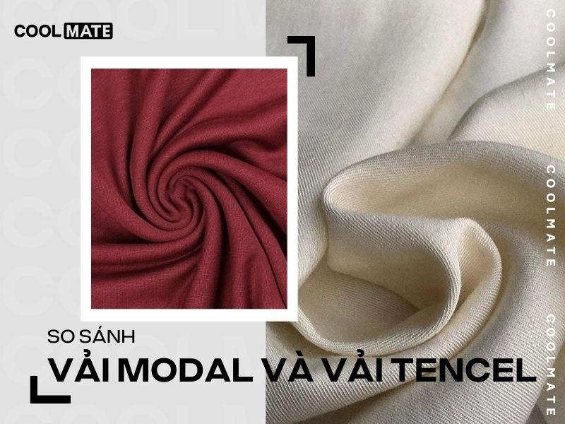 So sánh vải Modal và vải Tencel 