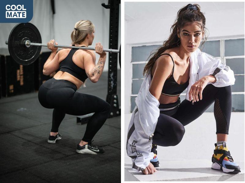 Bài tập Squat được nhiều nữ tập
