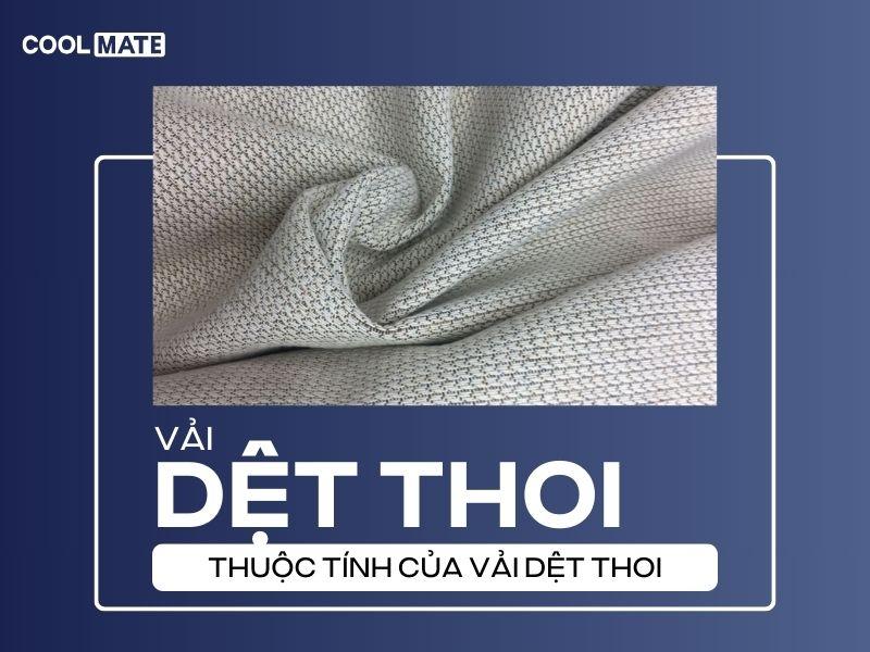 Vải dệt thoi bền bỉ nhưng dễ dàng bị nhăn