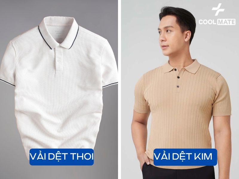 Sự khác biệt của vải dệt kim và vải dệt thoi có thể phân biệt được bằng mắt thường