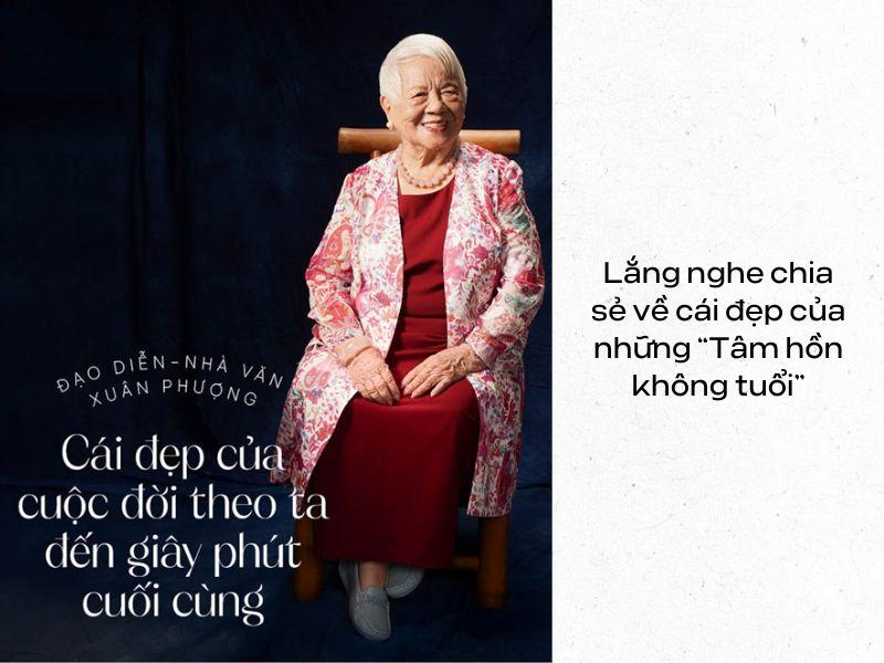 Đạo diễn - nhà văn Xuân Phượng chia sẻ về cái đẹp