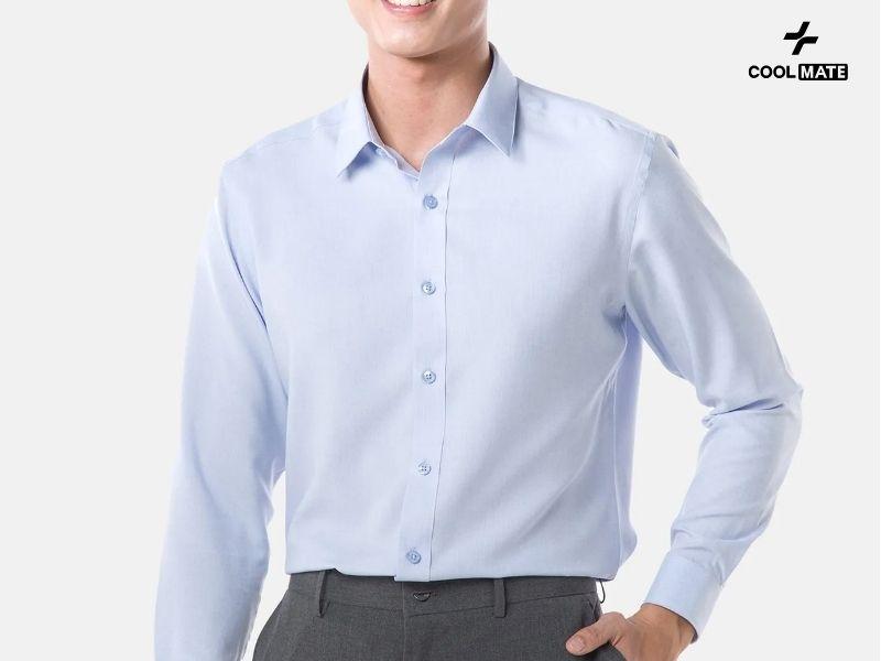 áo sơ mi nam làm từ vải tencel luôn giữ độ thoải mái