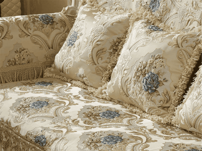 Vải Damask phù hợp mọi không gian và tạo điểm nhấn độc đáo