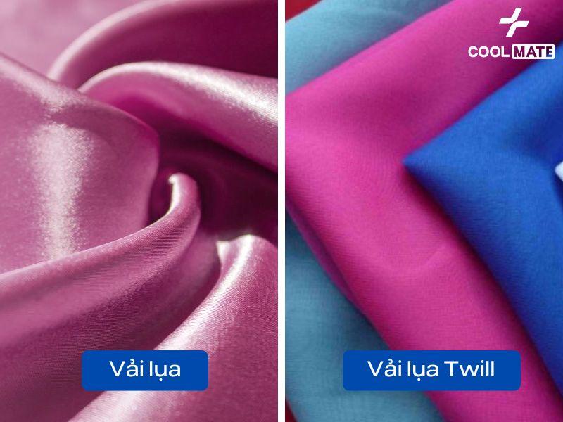 Vải lụa Twill