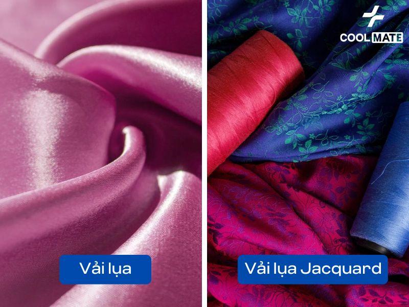 vải lụa Jacquard