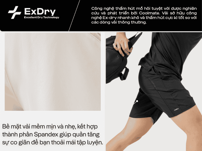 Cotton là một trong những loại quần short nam vải thoáng mát thông dụng nhất