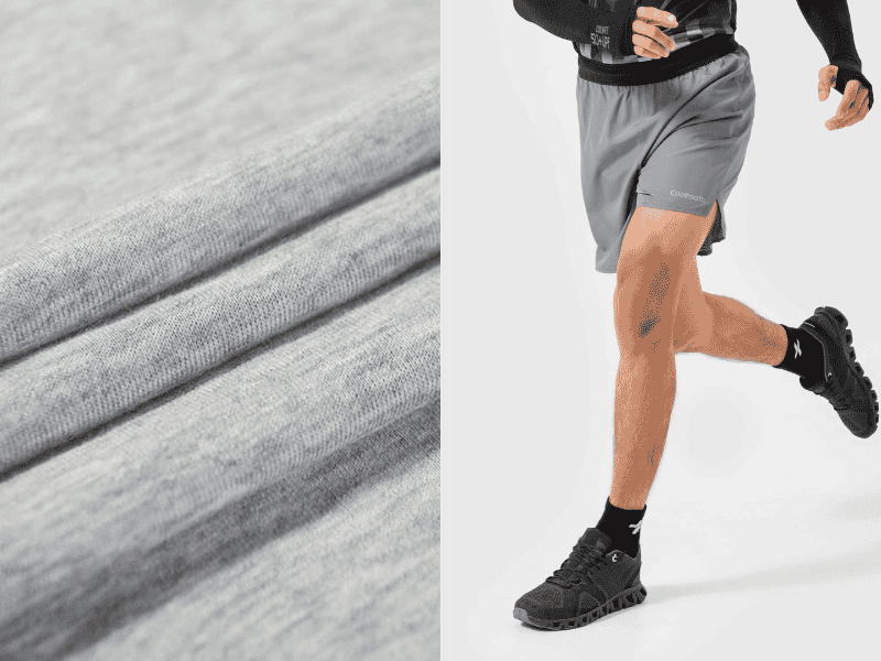 Vải cotton được sử dụng rộng rãi để may quần short nam