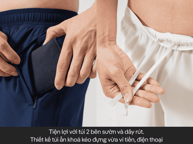 màu sắc và hoa văn cũng là yếu tố quan trọng khi chọn mua quần short nam