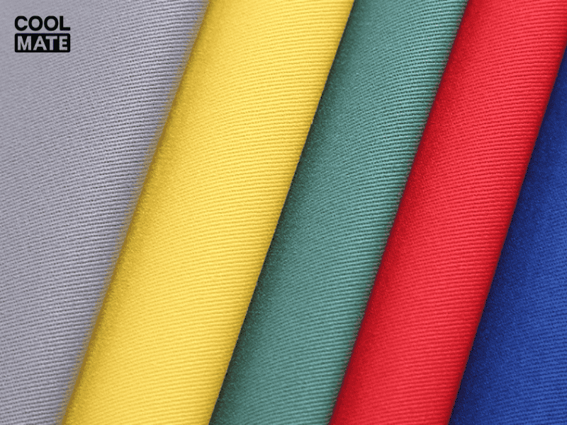 Vải polyester với đa dạng màu sắc khác nhau 