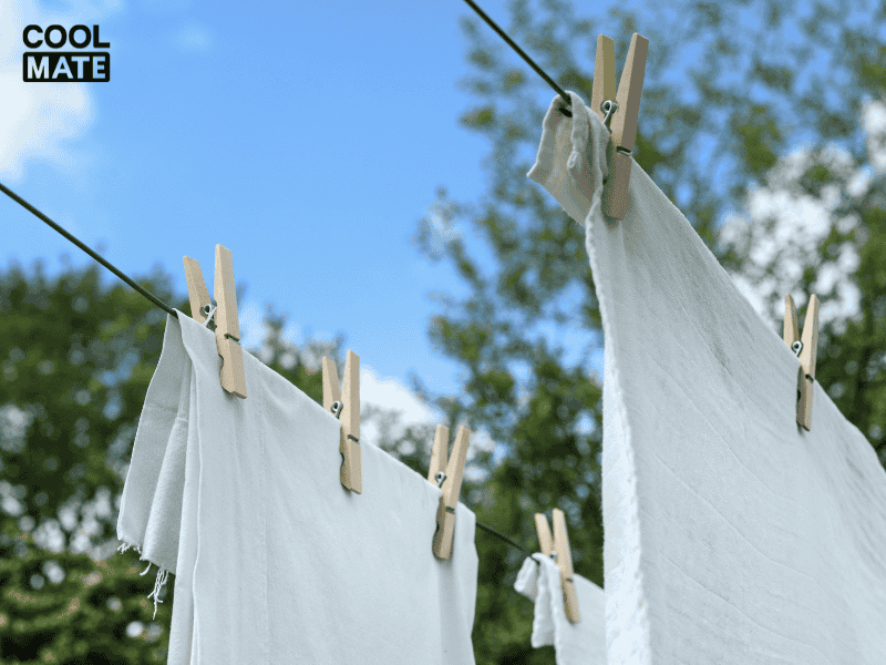 Vải Polyester có thể dễ dàng hong khô tự nhiên trong không khí 