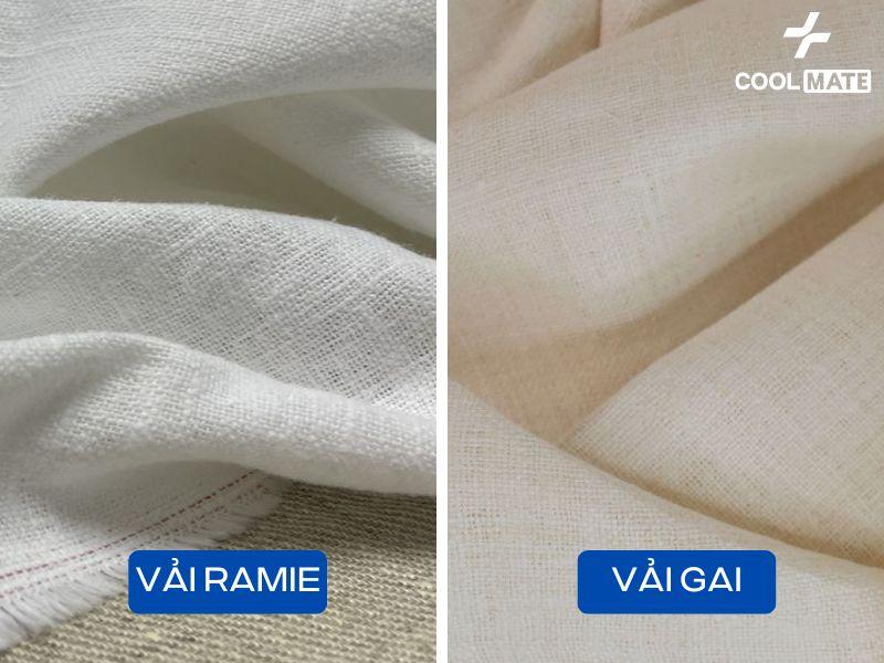 Vải ramie có phải là vải gai