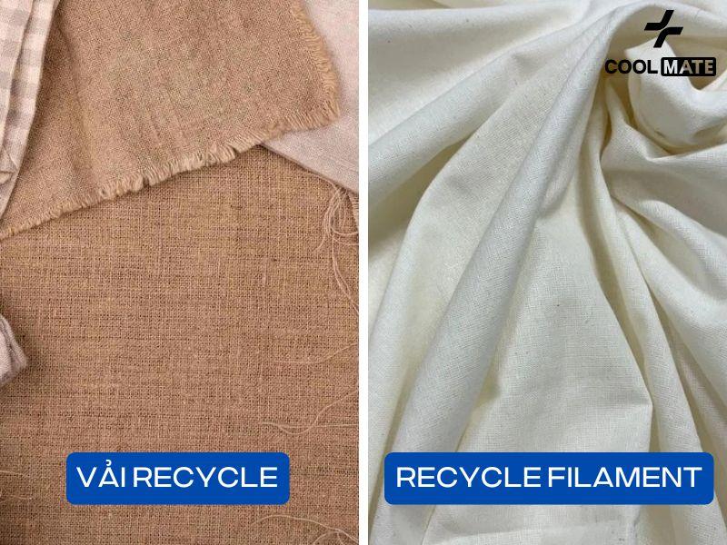 Recycle Filament có bề mặt vải cực mềm mại vào mùa hè