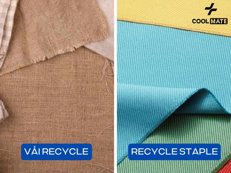 Áo thun từ vải recycle staple mang đến sự thoải mái