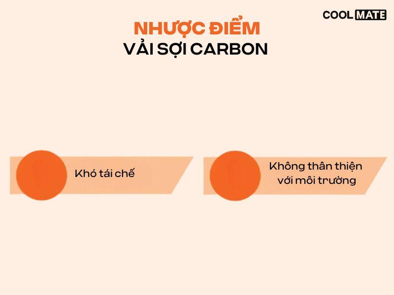 Vải carbon rất khó tái chế và không thân thiện với môi trường