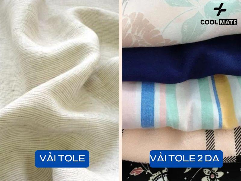 Vải Tole 2 da là vải gì?