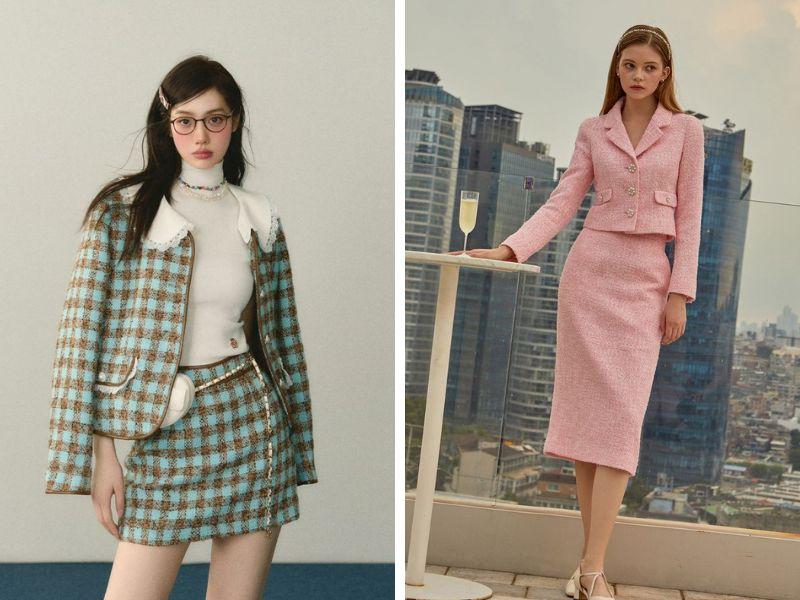Có nhiều thương hiệu vải tweed Việt Nam khá đa dạng và thời trang