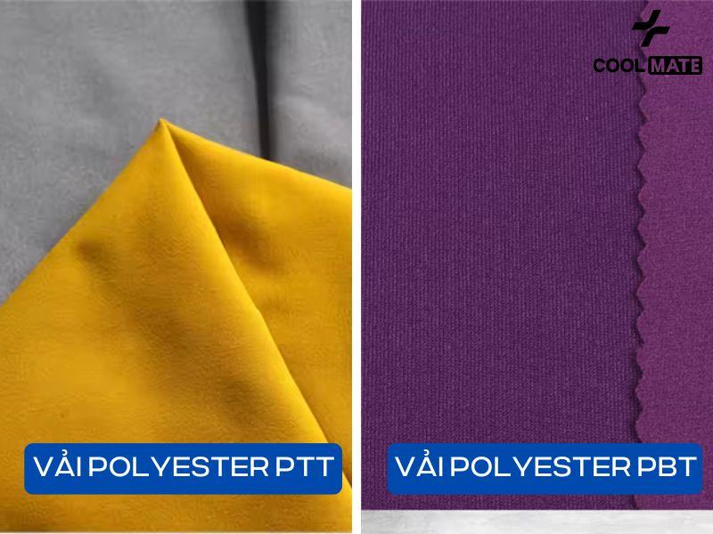 So sánh vải Polyester PTT và Polyester PBT