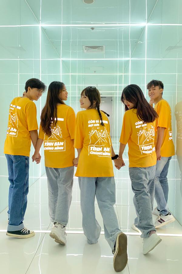 Cooxprint in áo theo yêu cầu dù là số lượng nhỏ nhất 