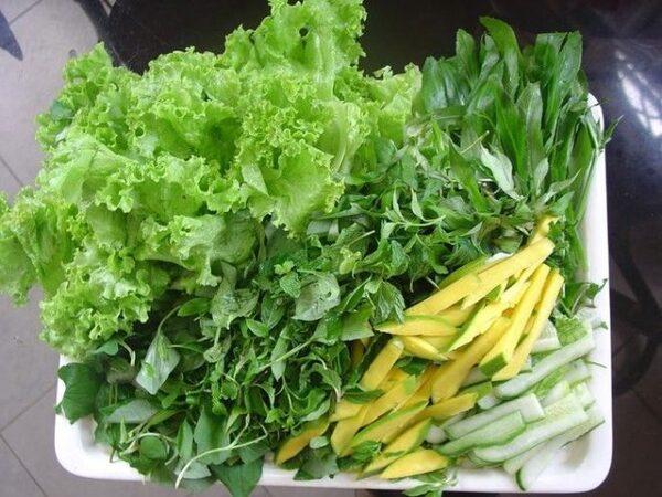 Rau sống tươi ngon, sạch sẽ