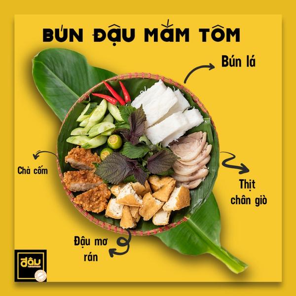 Mẹt bún đậu mắm tôm hấp dẫn