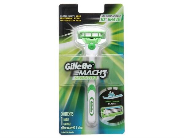 Dao cạo râu Gillette Mach 3 Turbo Sensitive Razor