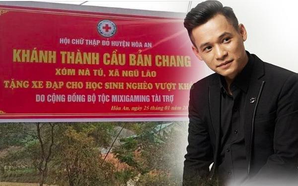 Ảnh Độ Mixi xây cầu từ thiện