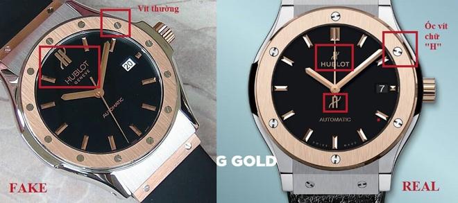 cách kiểm trả đồng hồ hublot