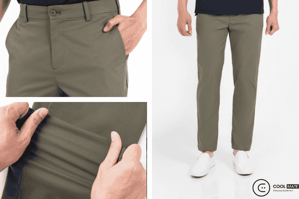 Quần dài kaki Excool co giãn