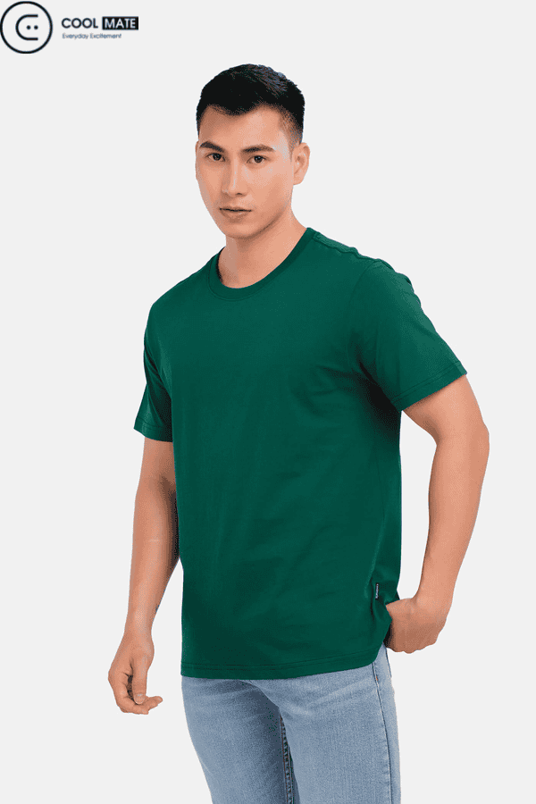 Áo thun nam Coolmate 100% Cotton Basics