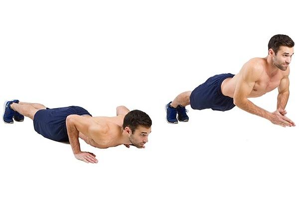Hít đất vỗ tay: Bài tập khó, đòi hỏi sức mạnh và sự khéo léo