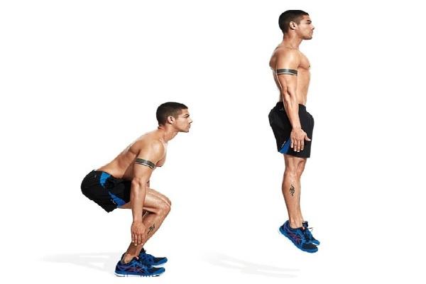 Jump Squat: Săn chắc mông, đùi và cải thiện độ linh hoạt khớp