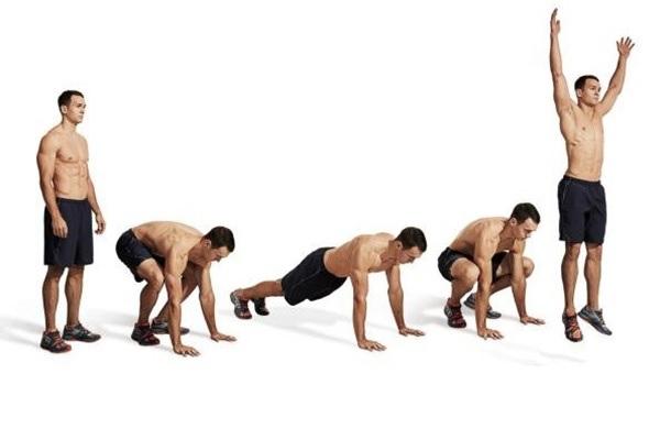 Nhảy kết hợp bò hít đất: Loại bỏ mỡ thừa, săn chắc đùi