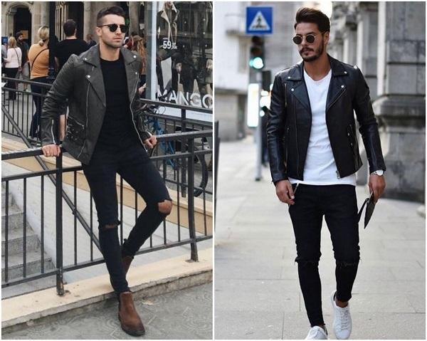 phong-cách-Rock-Chic