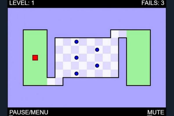 The World's Hardest Game: game thử thách phản xạ kinh điển