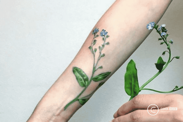 Sự chân thực mà những hình xăm có màu đem lại rất ấn tượng