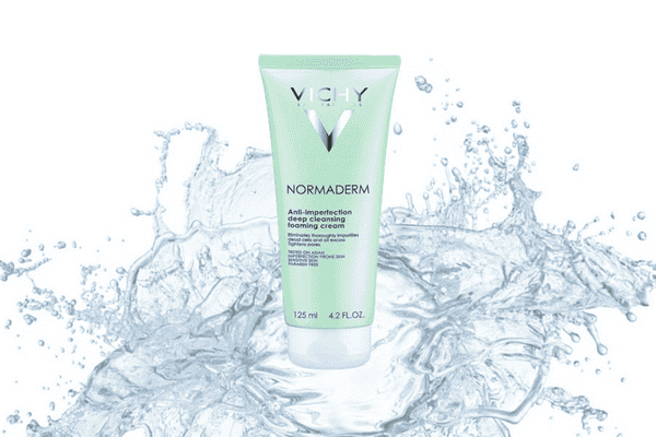 Vichy Normaderm - Kem rửa mặt hoàn hảo cho da thiên dầu
