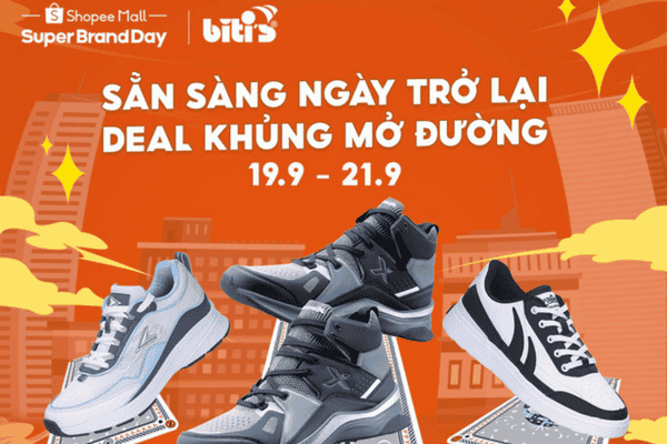 Shop bán giày uy tín trên Shope - Bitis
