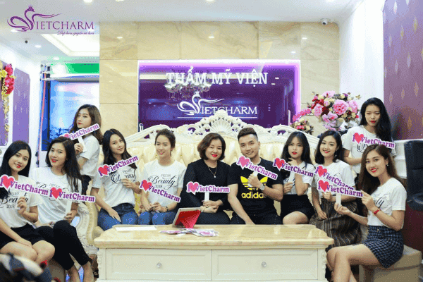 Thẩm mỹ Vietcharm - spa trị mụn uy tín tại Hà Nội