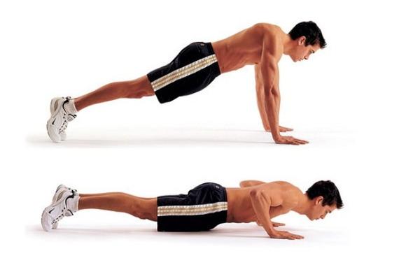 Bài tập hít đất (Push Up) cho vai