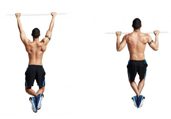 Bài tập lưng xô với xà đơn