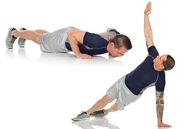 Bài tập T Push-up