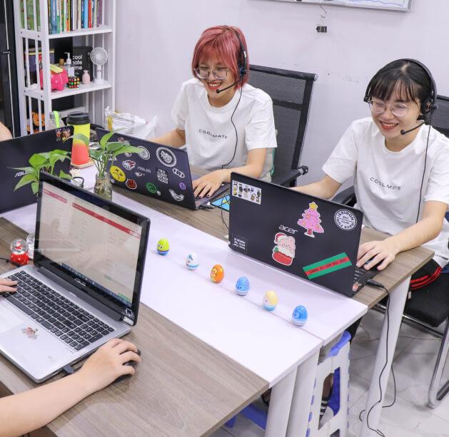 văn-phòng-cũ-đơn-sơ-coolmate-hà-nội