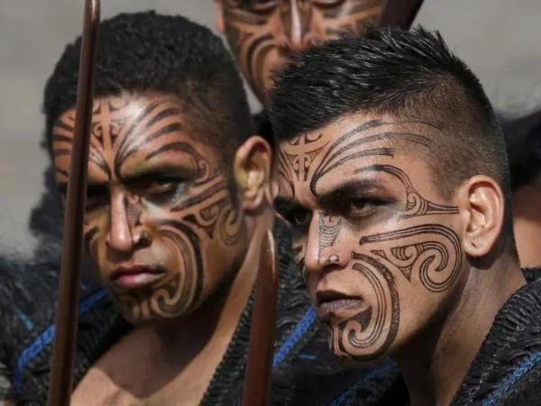 Hình xăm Maori thể hiện sự dũng mãnh